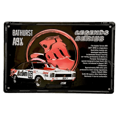 Legend Series Man Cave Tin Signs – 20 x 30cm