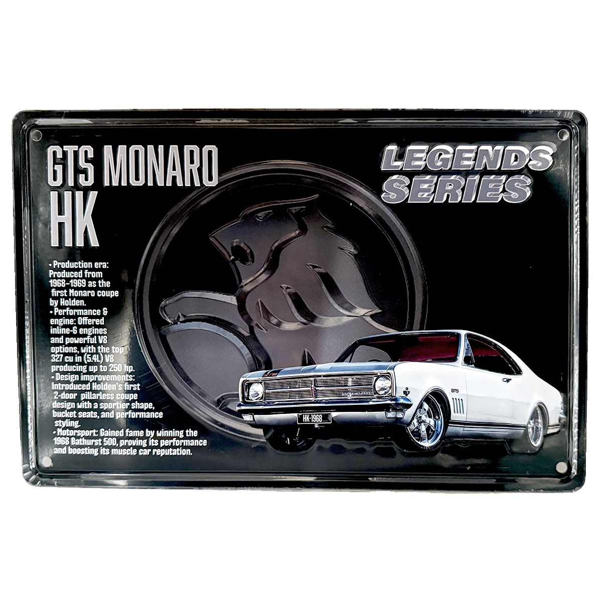 Legend Series Man Cave Tin Signs – 20 x 30cm