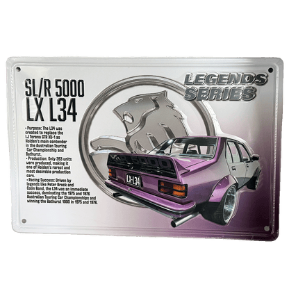 Legend Series Man Cave Tin Signs – 20 x 30cm