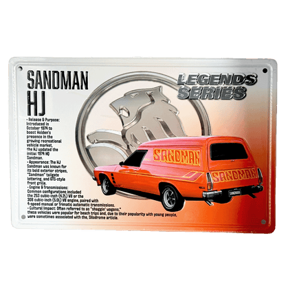 Legend Series Man Cave Tin Signs – 20 x 30cm
