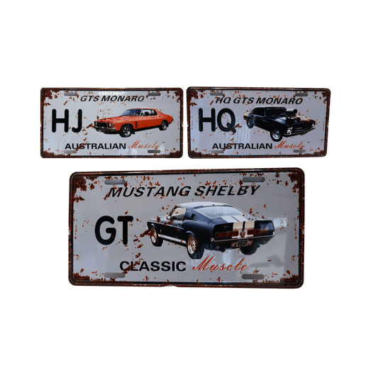 Metal Plates 15 x 30cm – 40 Designs Mix