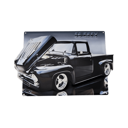 Muscle Car Metal Plates – 30 Design Mix