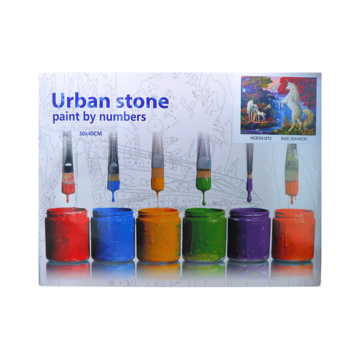 Paint by Numbers – 30 x 40cm – Group B