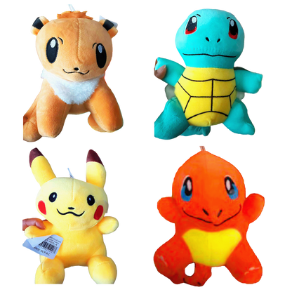 Anime Creature Plush – 4 Designs Mix
