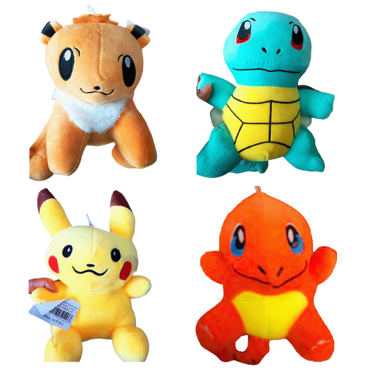 Anime Creature Plush – 4 Designs Mix