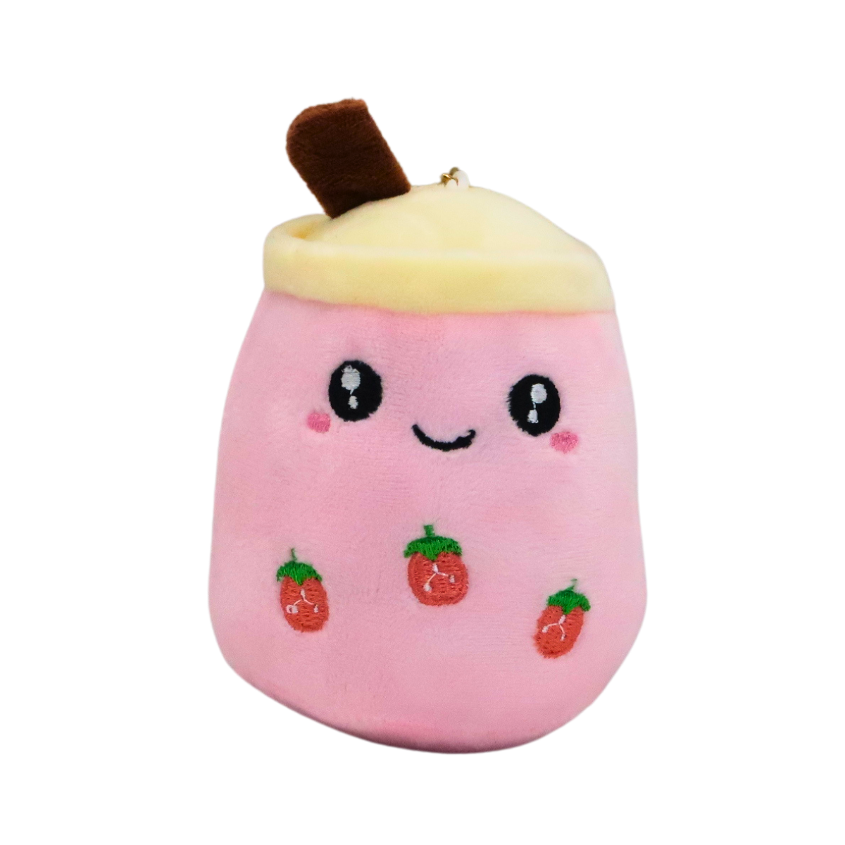 Plush Keychain – Bubble Tea, Yoda & Unicorn Mix