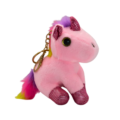 Plush Keychain – Bubble Tea, Yoda & Unicorn Mix