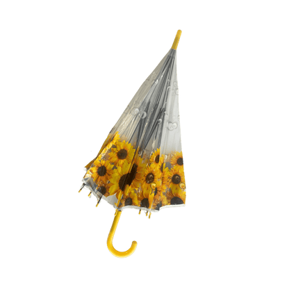 Apollo Straight Umbrella with Floral Printing - 6 Design Mix