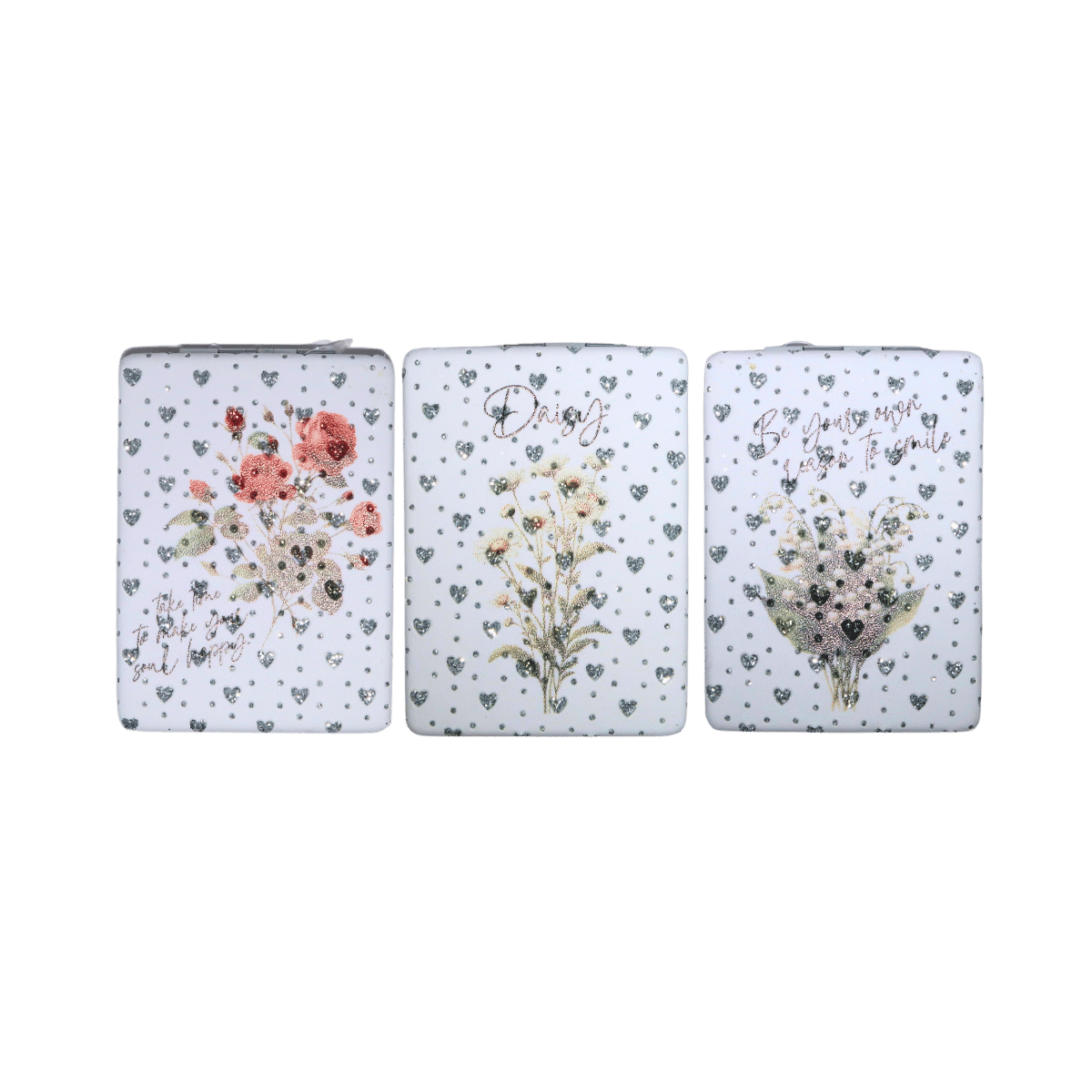 Compact PU Mirror 6 x 8.5cm - 12 Series Mix