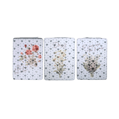 Compact PU Mirror 6 x 8.5cm - 12 Series Mix