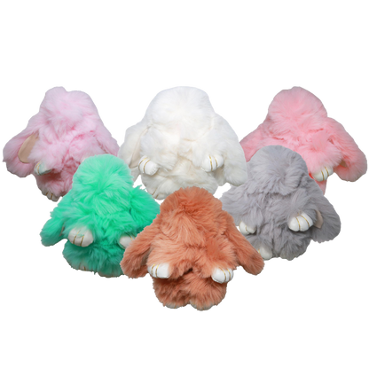 Rabbit Keychain 13cm - 6 Colour Mix