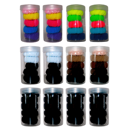 Hair Elastics Bands – 5pcs/Tube