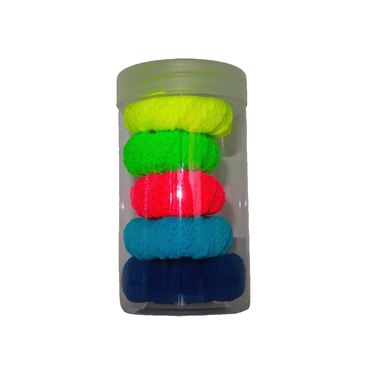 Hair Elastics Bands – 5pcs/Tube