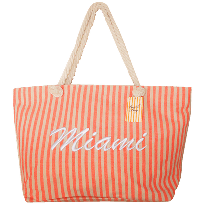 Extra Large Rope Handle Beach Bag 59 x 40 x 18cm – 6 Colour x 6 Design Mix