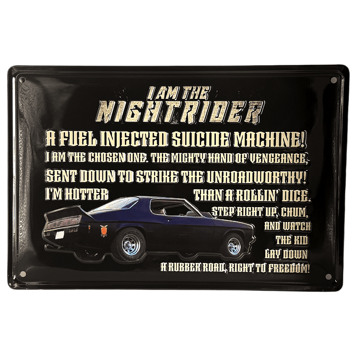 Streetside Classics Man Cave Tin Signs – 20 x 30cm