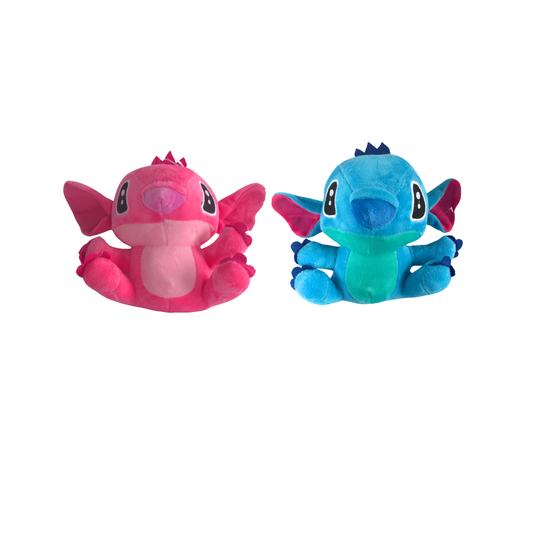 Cute Monster Plush - 2 Colours Mix (Pink & Blue)