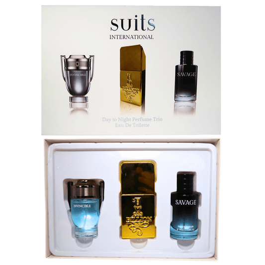 Suits Men's Perfume Trio Set